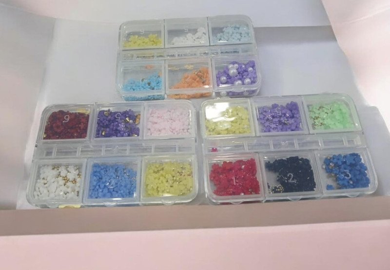 Decoration Ongle En Fleur 3D- ZJZS065